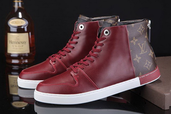 LV High-Top Fashion Men Shoes--034